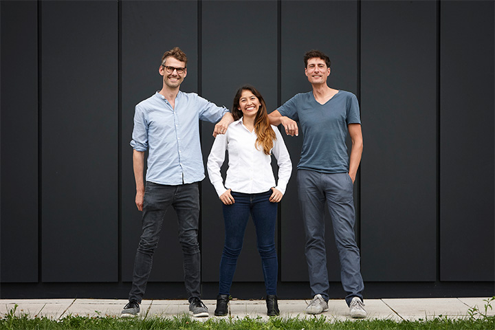 3 colleagues of our customer success team