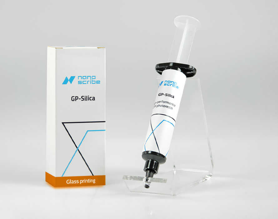 Nanoscribe玻璃打印光刻胶GP-Silica滴管式包装