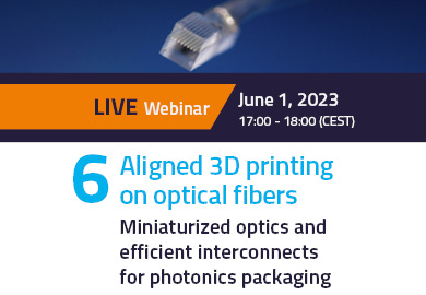 Webinar on Aligned 3D printing on fibers