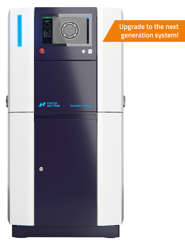 Nanoscribe Photonic Professional GT2系统已售罄