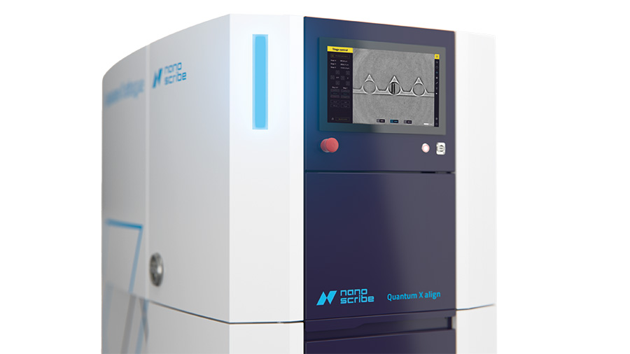 Quantum X align - High-resolution 3D printer with nanoprecision alignment system