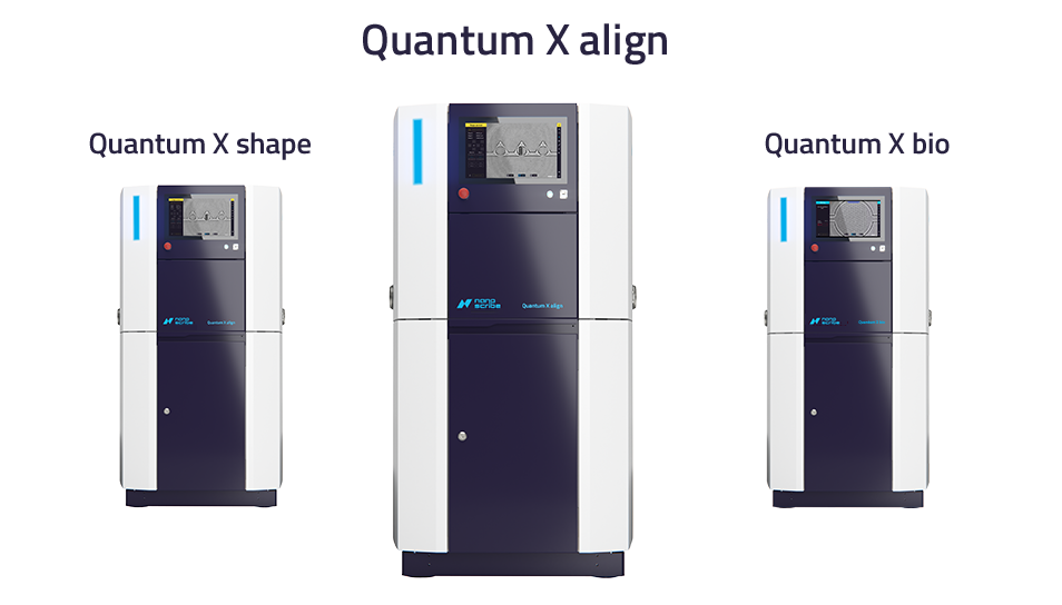 使用 Quantum X 系统进行高分辨率 3D 打印 