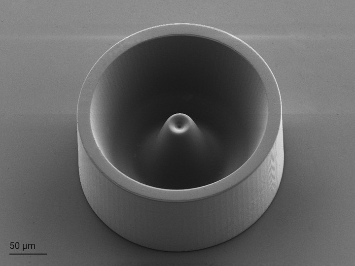 3D-gedruckte aberrationskorrigierende Phasenplatte