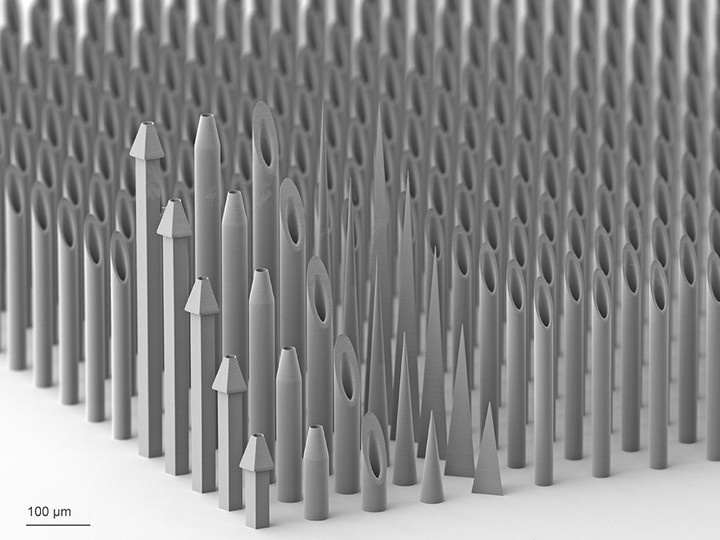 3Dprinted microneedles