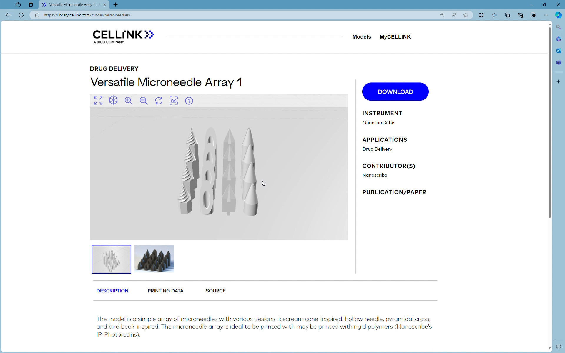 bioprinting library