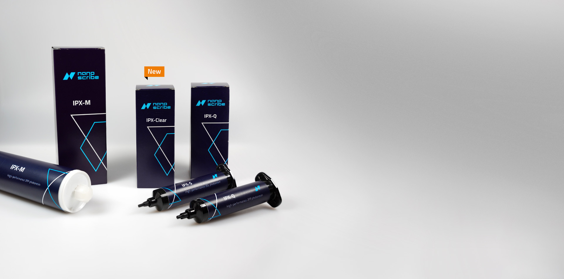 An overview of Nanoscribe IPX-Photoresins.