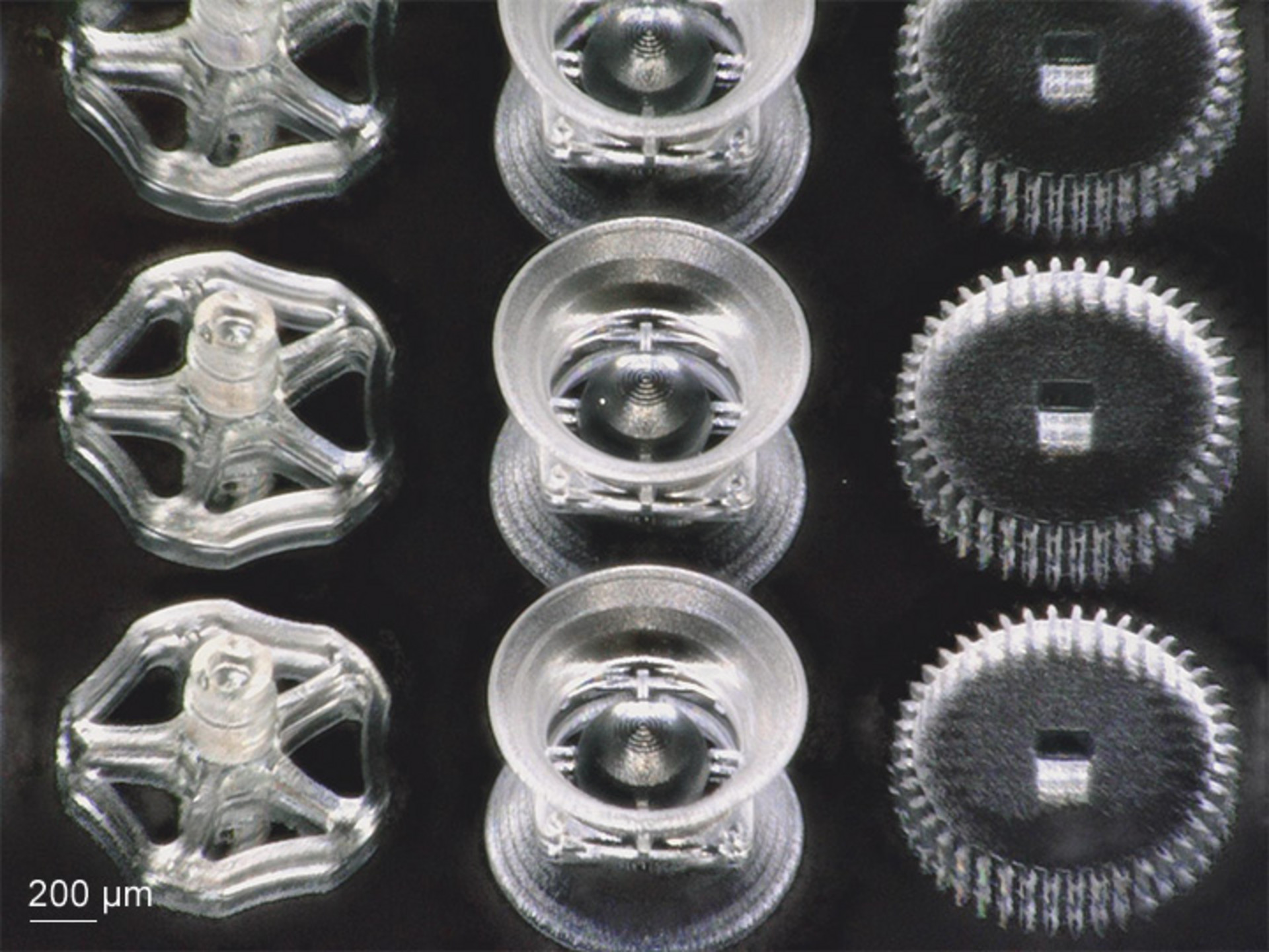 Nanoscribe 3D-printed mechanical microparts