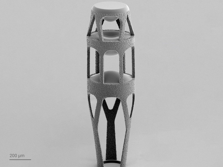 stacked freeform lenses stacked freeform lenses are 3D printed by Two-Photon Grayscale Lithography (2GL)