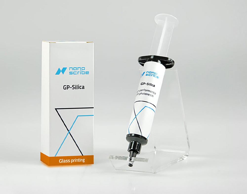 Nanoscribe’s new GP-Silica for the Glass Printing Explorer Set