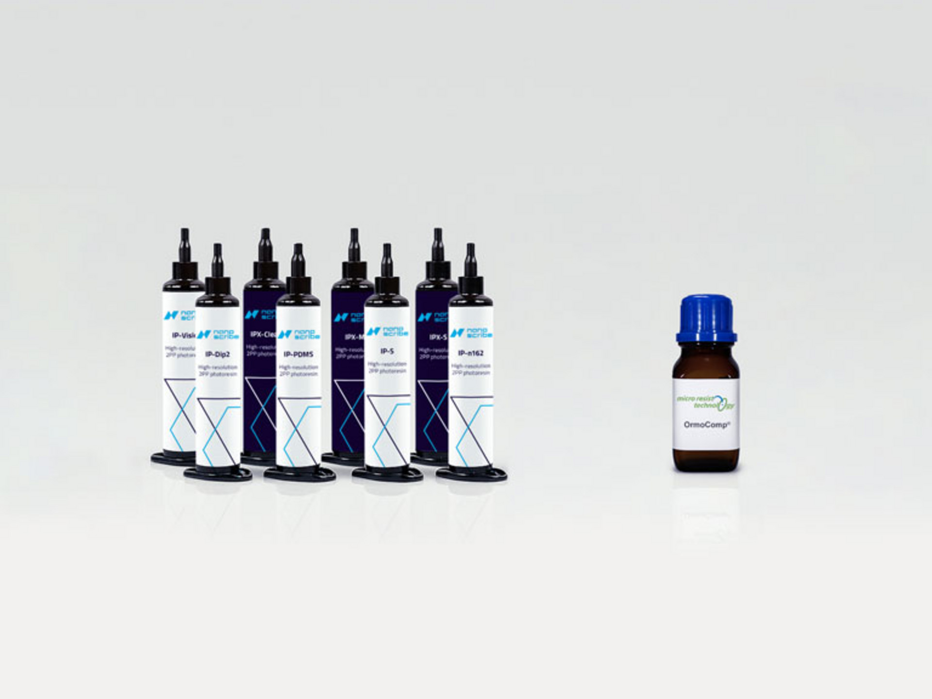 High-resolution 3D printing materials