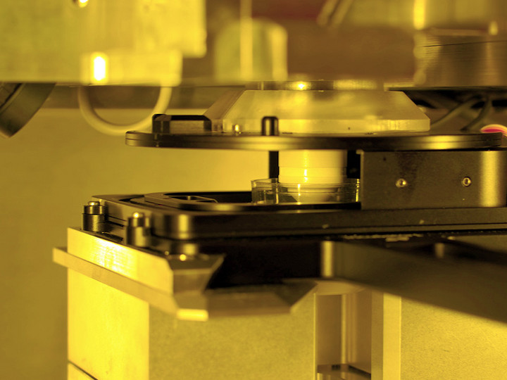 bioprinting chamber of our Quantum X bio