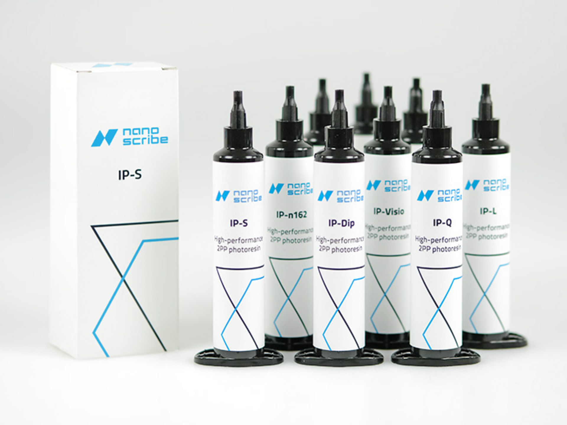 Photoresins in cartridges