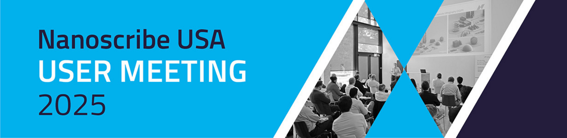 Nanoscribe User Meeting on May 13th and May 14th at our headquarters in Karlsruhe