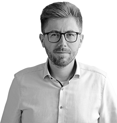 Portrait of Dr. Michael Thiel, Chief Science Officer (CSO) and Co-Founder of Nanoscribe
